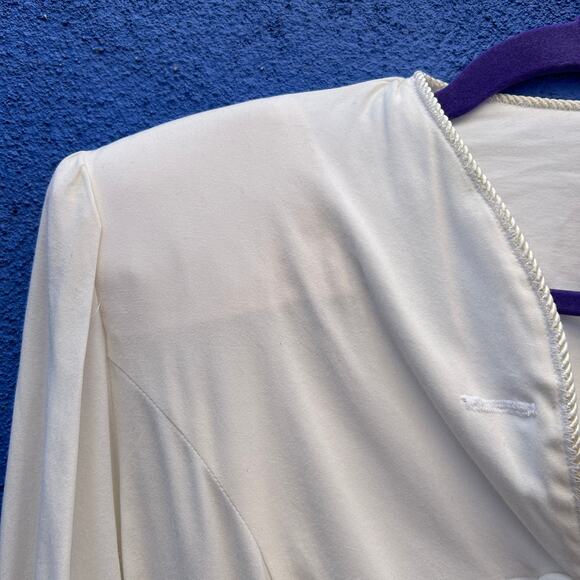 Martin McCrea Cream Bolero Jacket - Picture 4 of 5